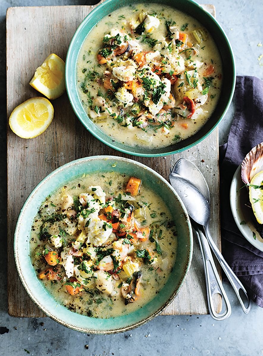 Seafood chowder