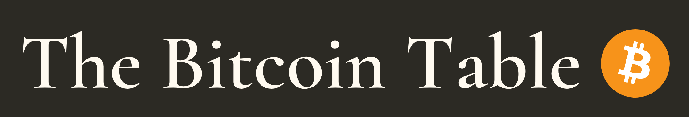 The Bitcoin Table logo