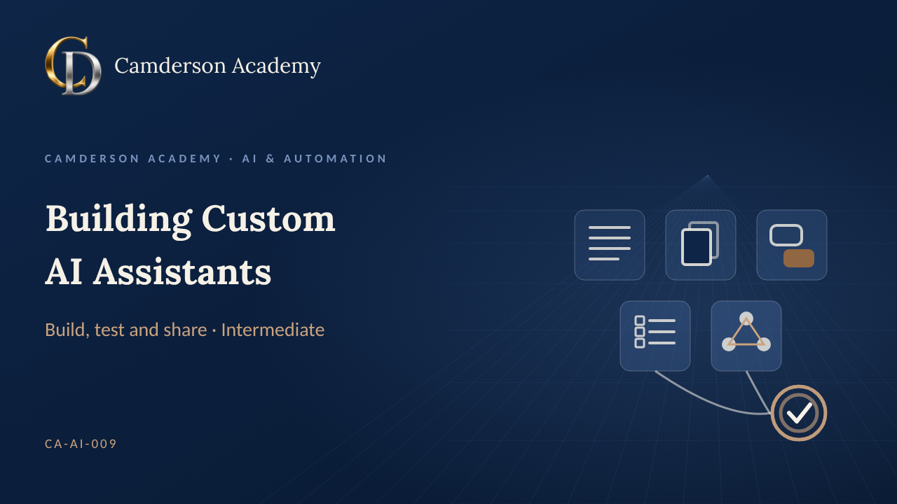 Building Custom AI Assistants course thumbnail