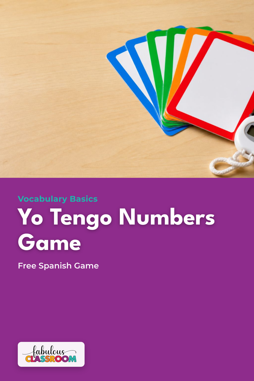 How to teach Spanish numbers with a free Yo Tengo game for K-5