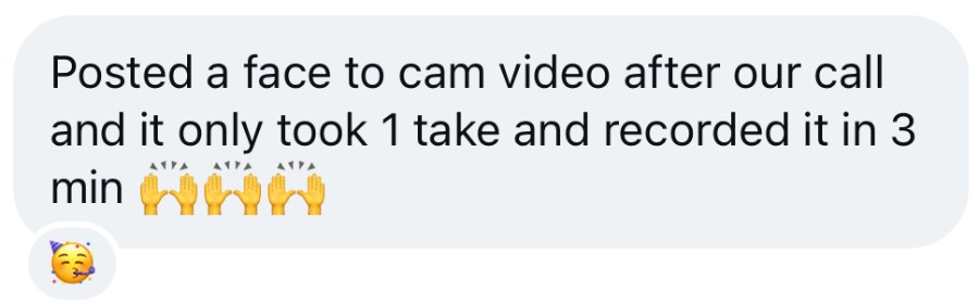 Client message