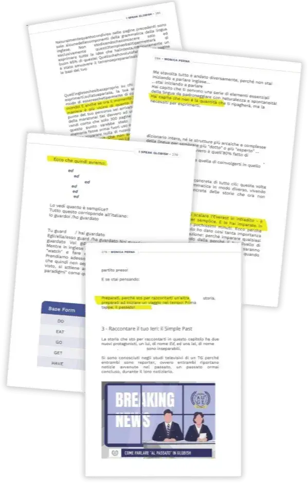 Anteprima delle pagine: SECTION FOUR: Il potere delle storie per memorizzare la grammatica
