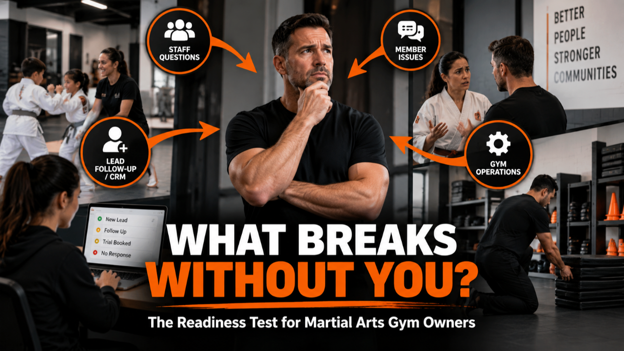 Martial arts gym owner building systems for a scalable business