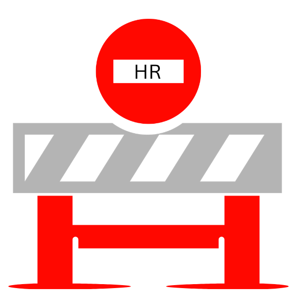 Alt text: Minimalist line art of a business executive wearing a suit and tie, used to represent a senior HR or People leader.