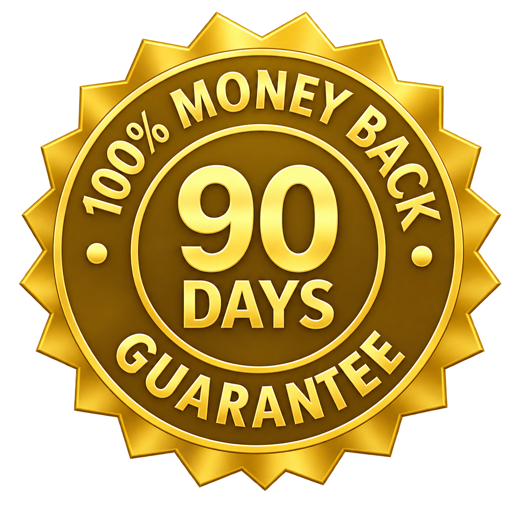 90-Day Money Back Guarantee