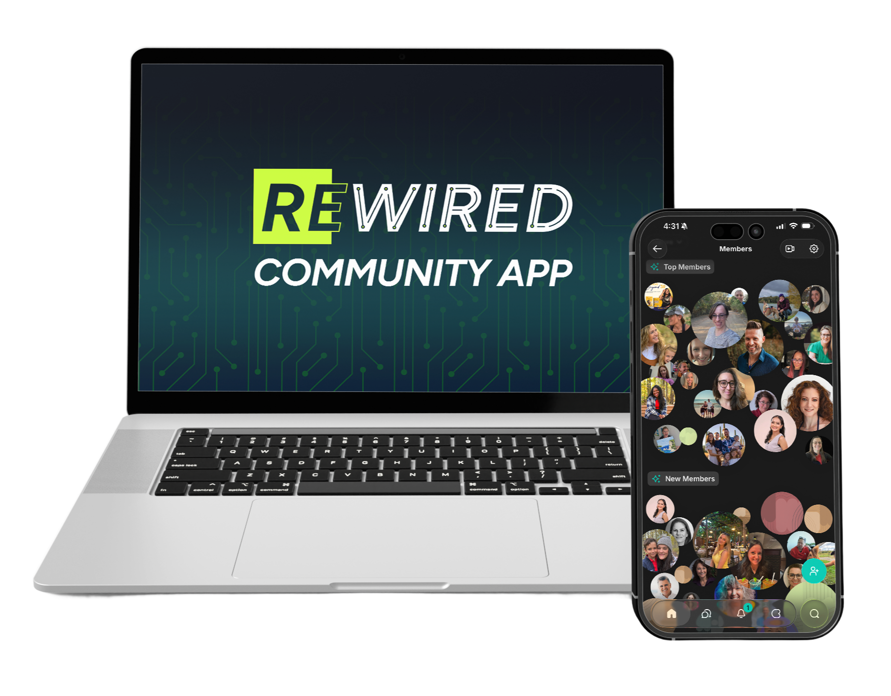 The Rewired Private Community App