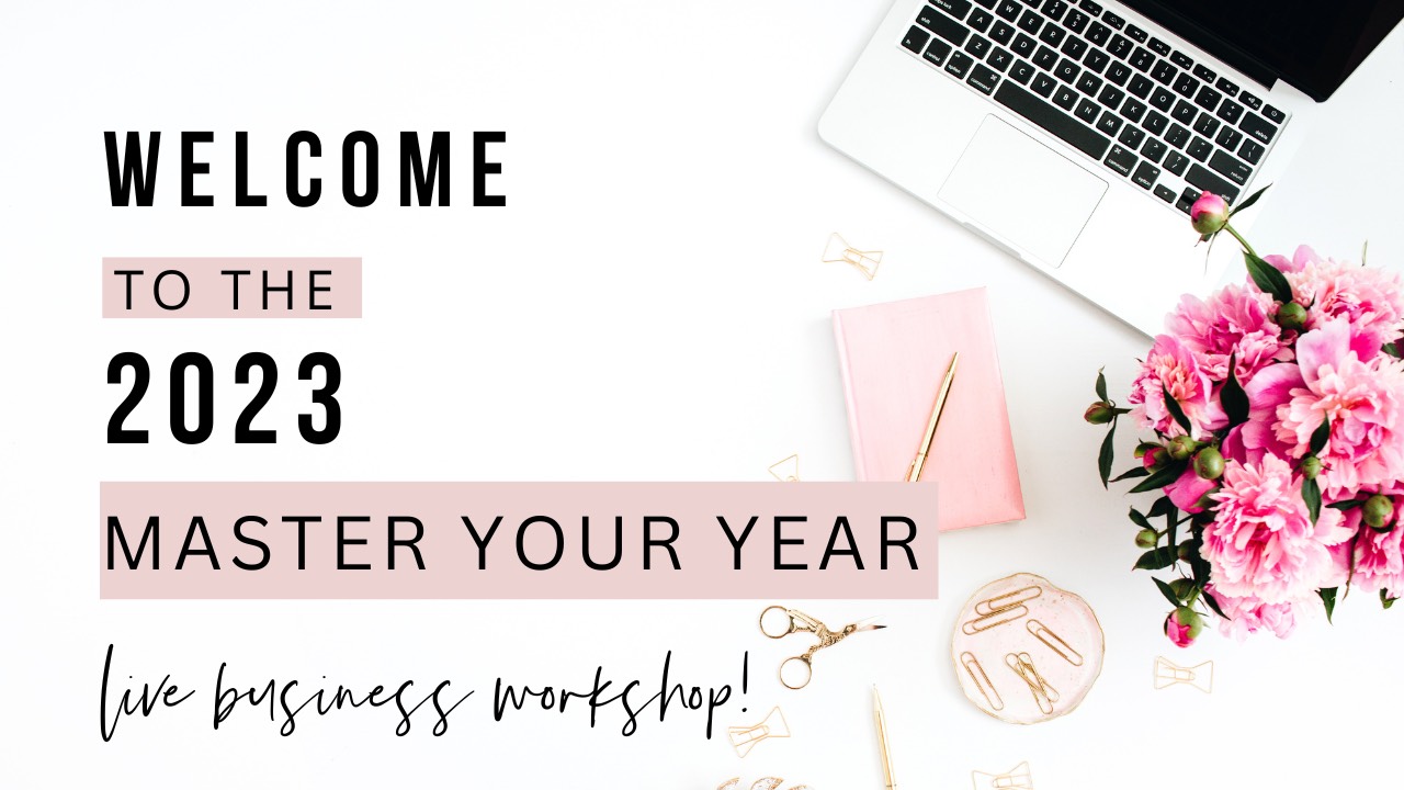 Thank You Master Your Year Workshop