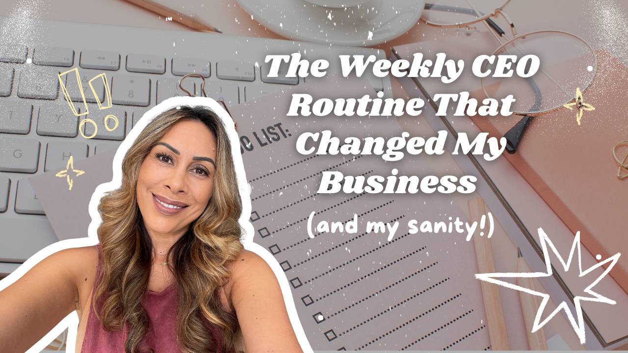 Ceo Daily Routine Biotech The Weekly CEO Routine That Helps Me Stay Out of Panic Mode