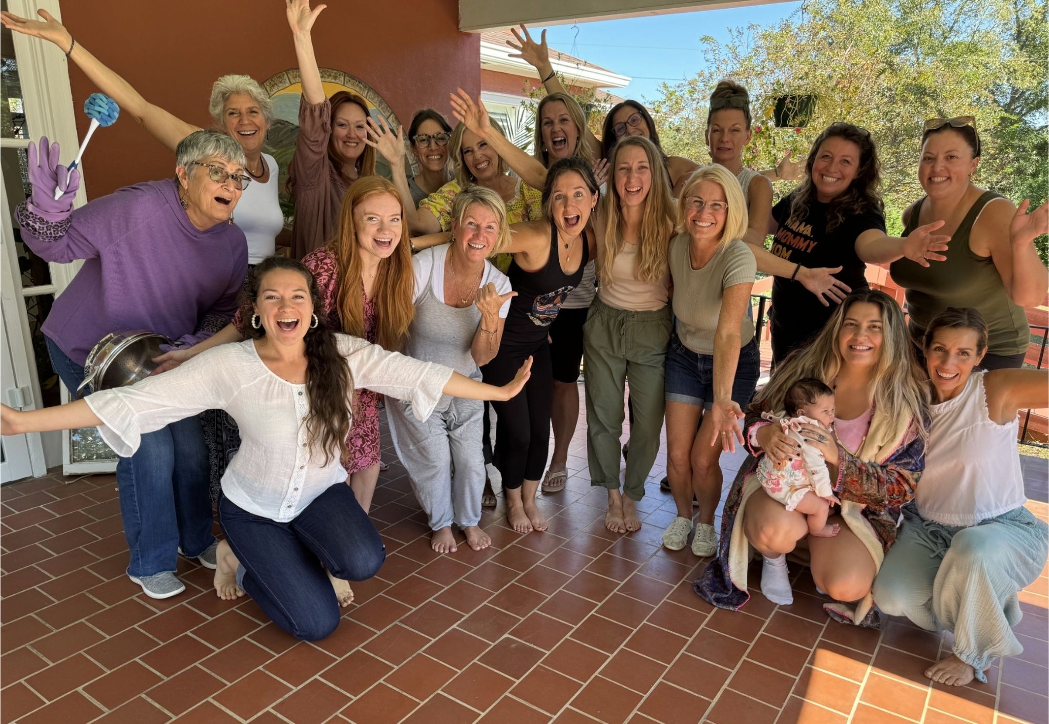Holistic Health Educators students learning together