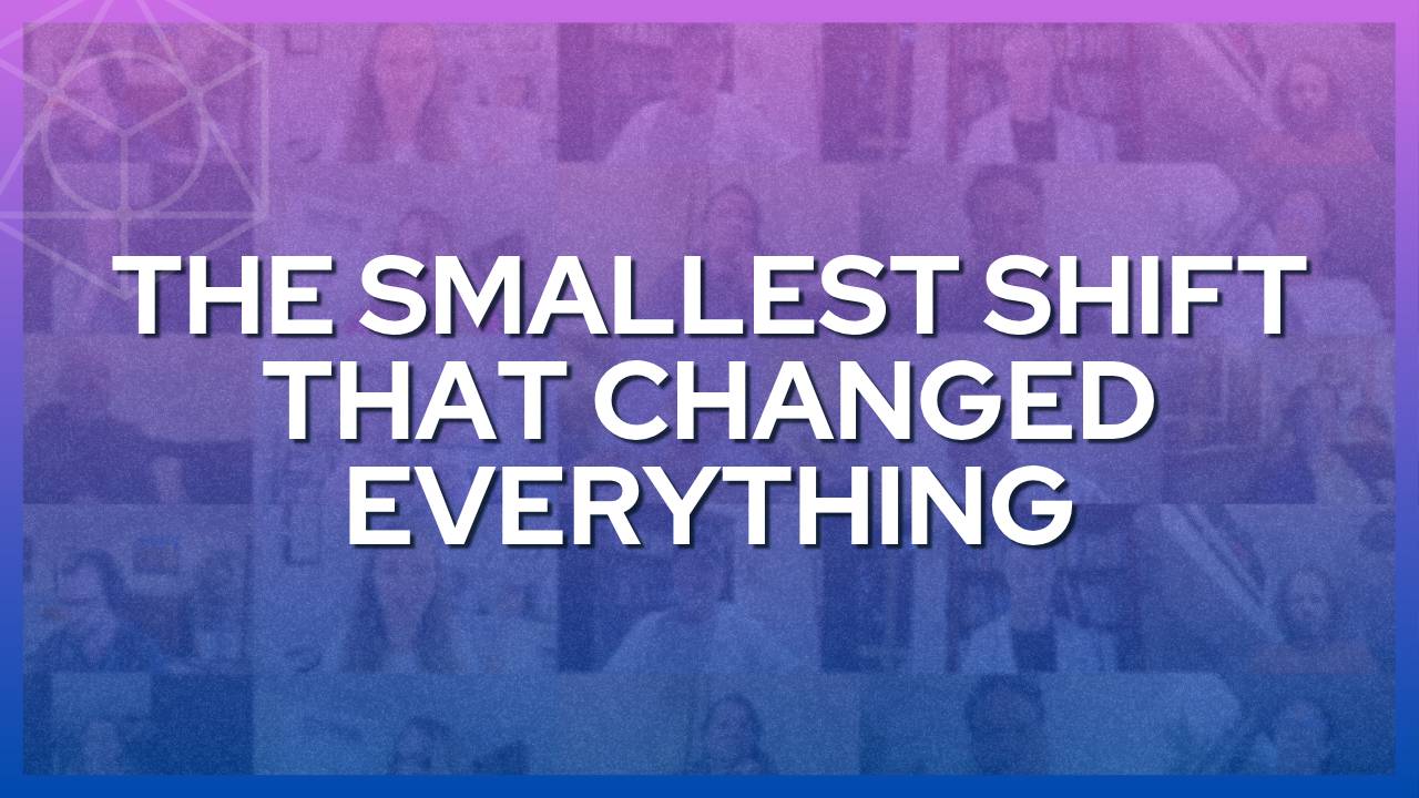The Smallest Shift That Changed Everything