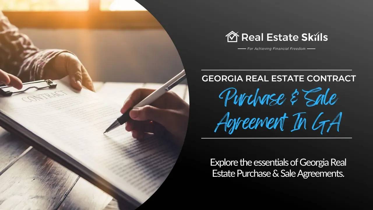 Real Estate Contract Purchase & Sale Agreement In GA