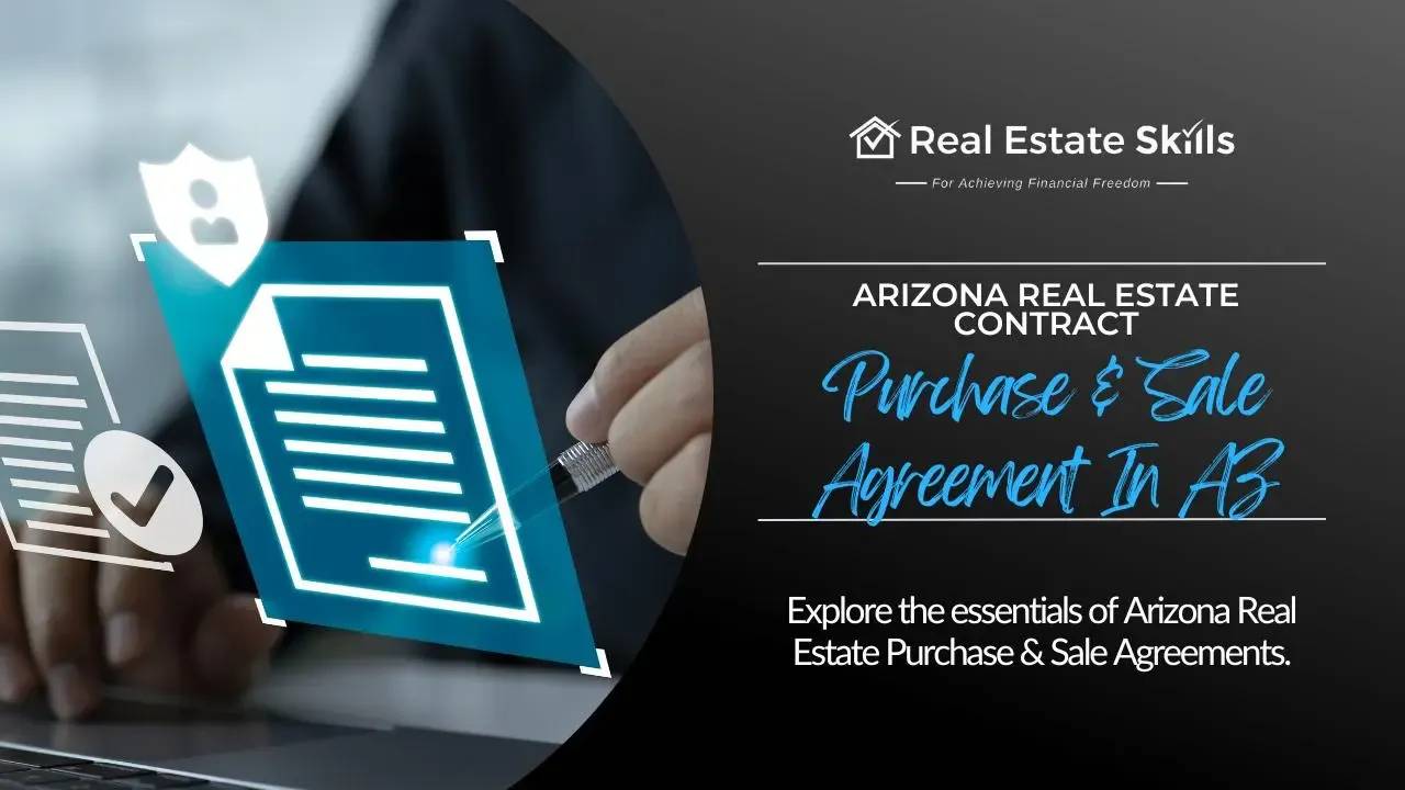Arizona Real Estate Contract Purchase & Sale Agreement In AZ