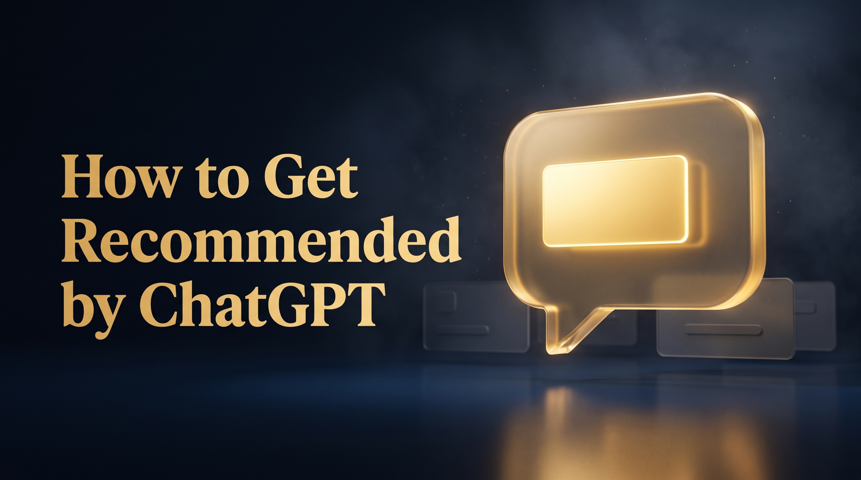 How to get your business recommended by ChatGPT