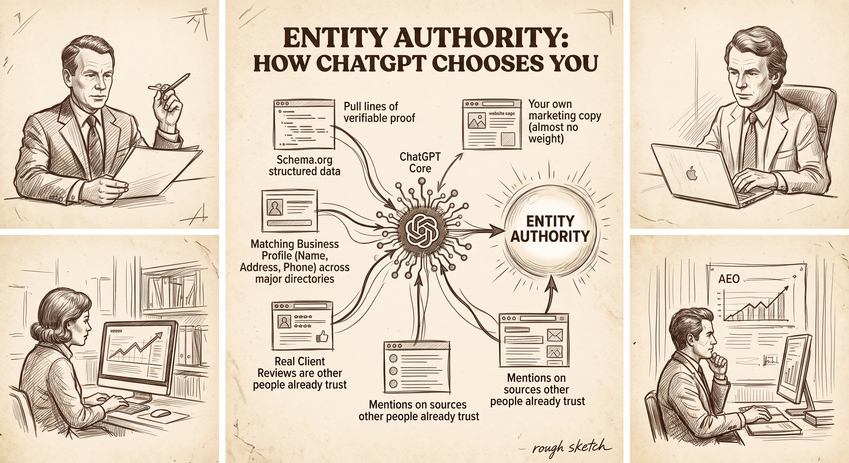 Entity authority explained: how ChatGPT and other AI engines choose which business to recommend
