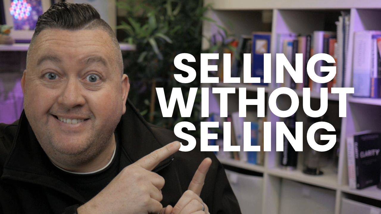 The seven-step Selling Without Selling graphic