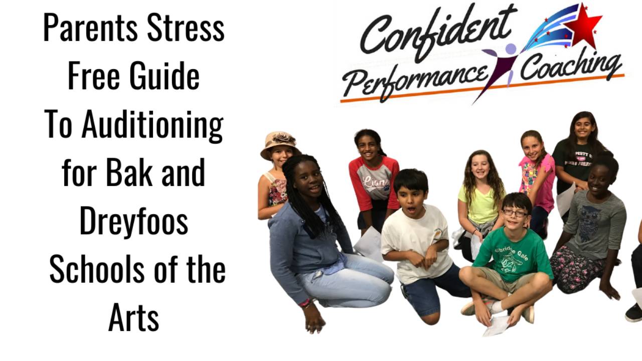 Bak Middle School of the Arts and Dreyfoos Audition Preparation