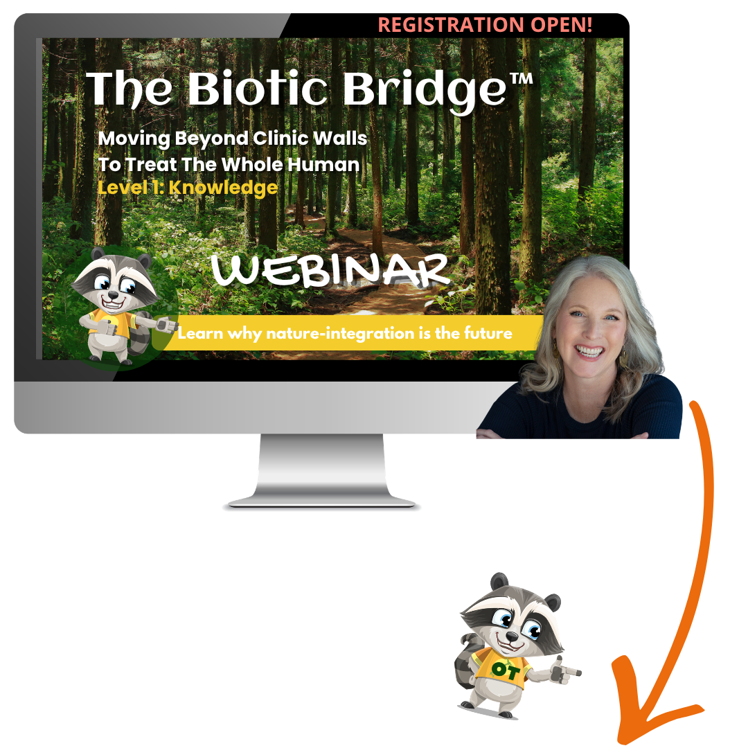 A digital toolkit display featuring worksheets, a laptop with a butterfly image, a tablet, and a smartphone showing a smiling Kathleen— showing the course contents.
