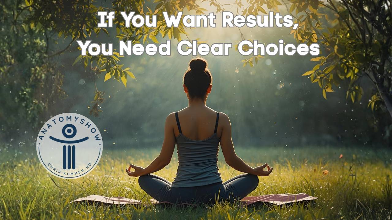 Photo inspiration: Picture Idea: If You Want Results You Need Clear Choices