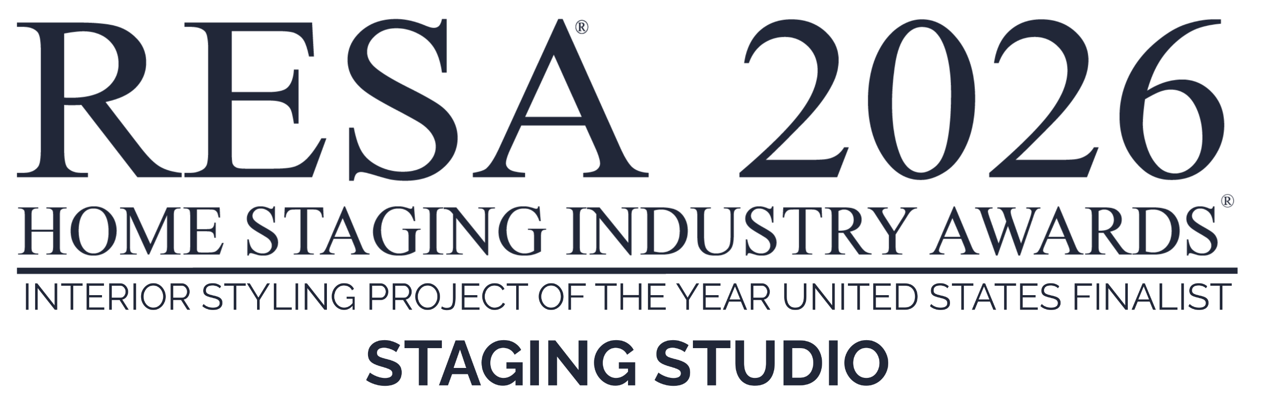 RESA 2023 Home Staging Industry Awards Top 10 Short-Term Rental Staging United States BY Design Home Staging