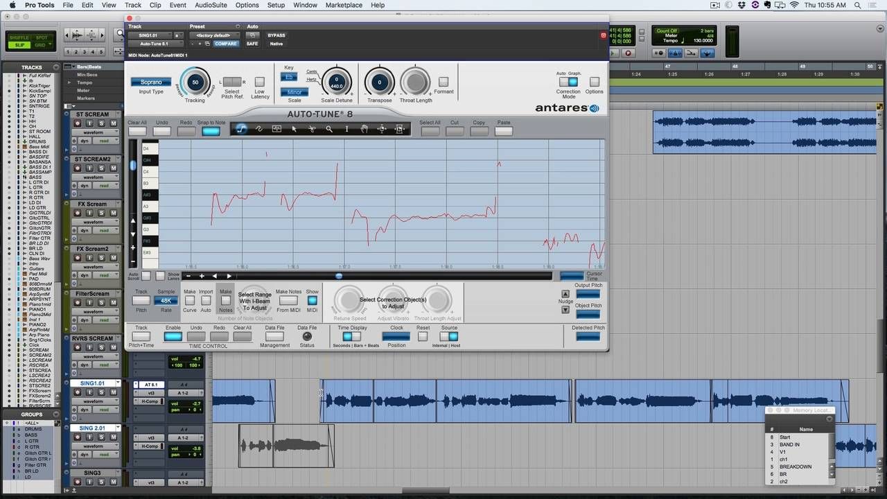 Vocal editing