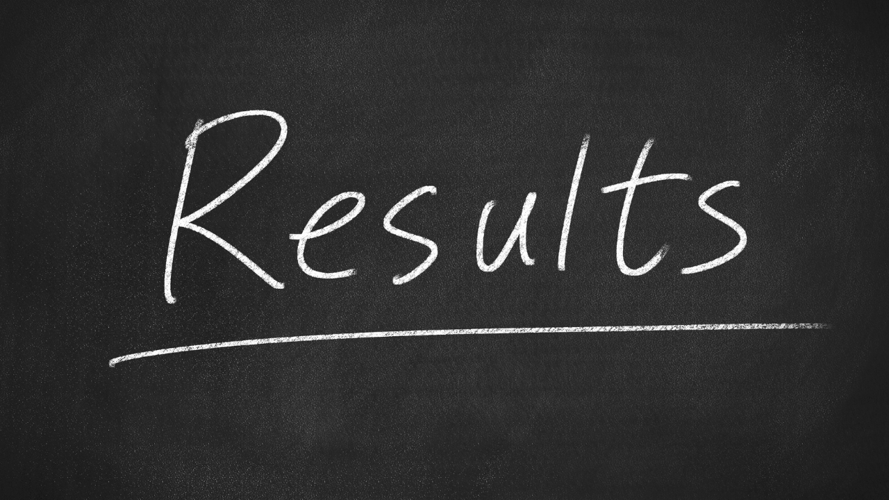 RESULTS ON A CHALKBOARD