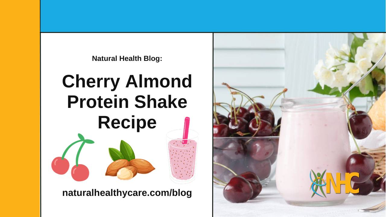 Cherry Almond Protein Shake Recipe