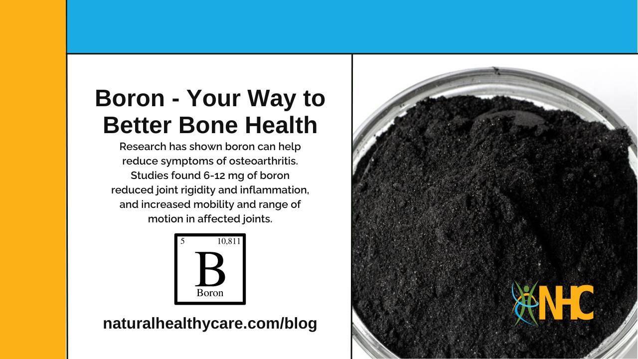 Boron Your Way to Better Bone Health