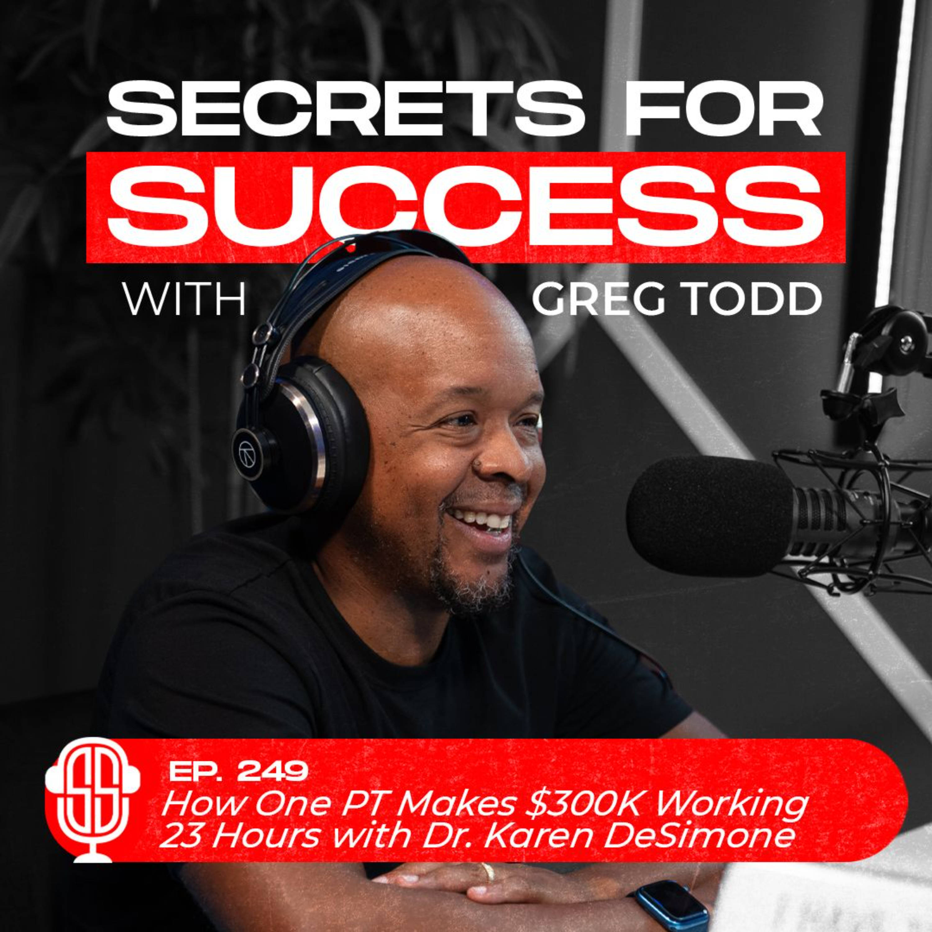 Episode 249: How One PT Makes $300K Working 23 Hours with Dr. Karen DeSimone PT, DPT