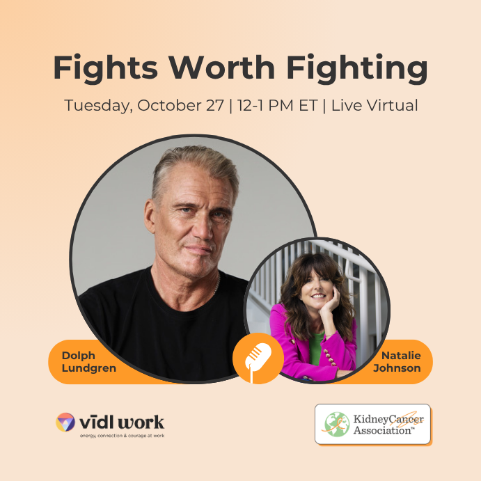 Fights Worth Fighting with Dolph Lundgren Tuesday, October 27 | 12-1 PM ET | Live Virtual
