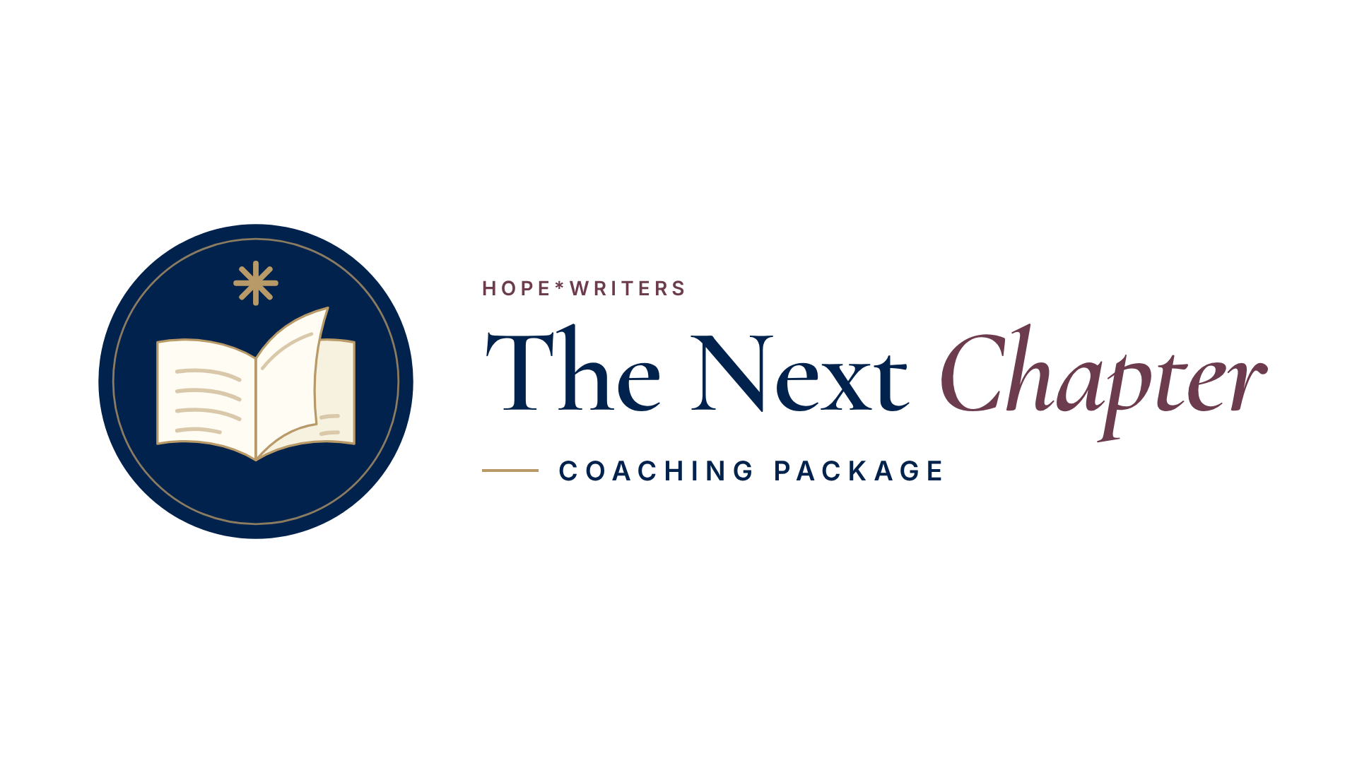 The Next Chapter Coaching Package logo