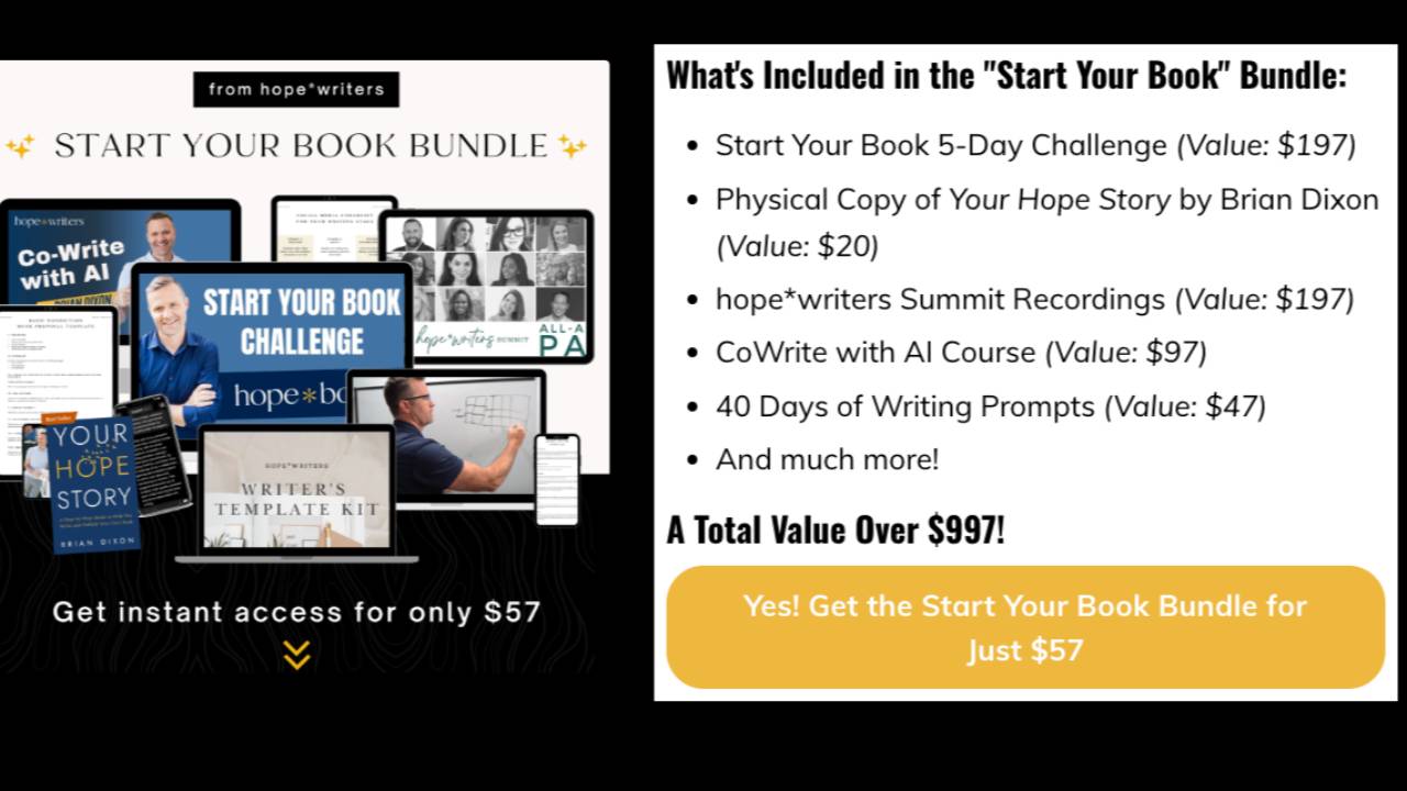 Start Your Book Bundle