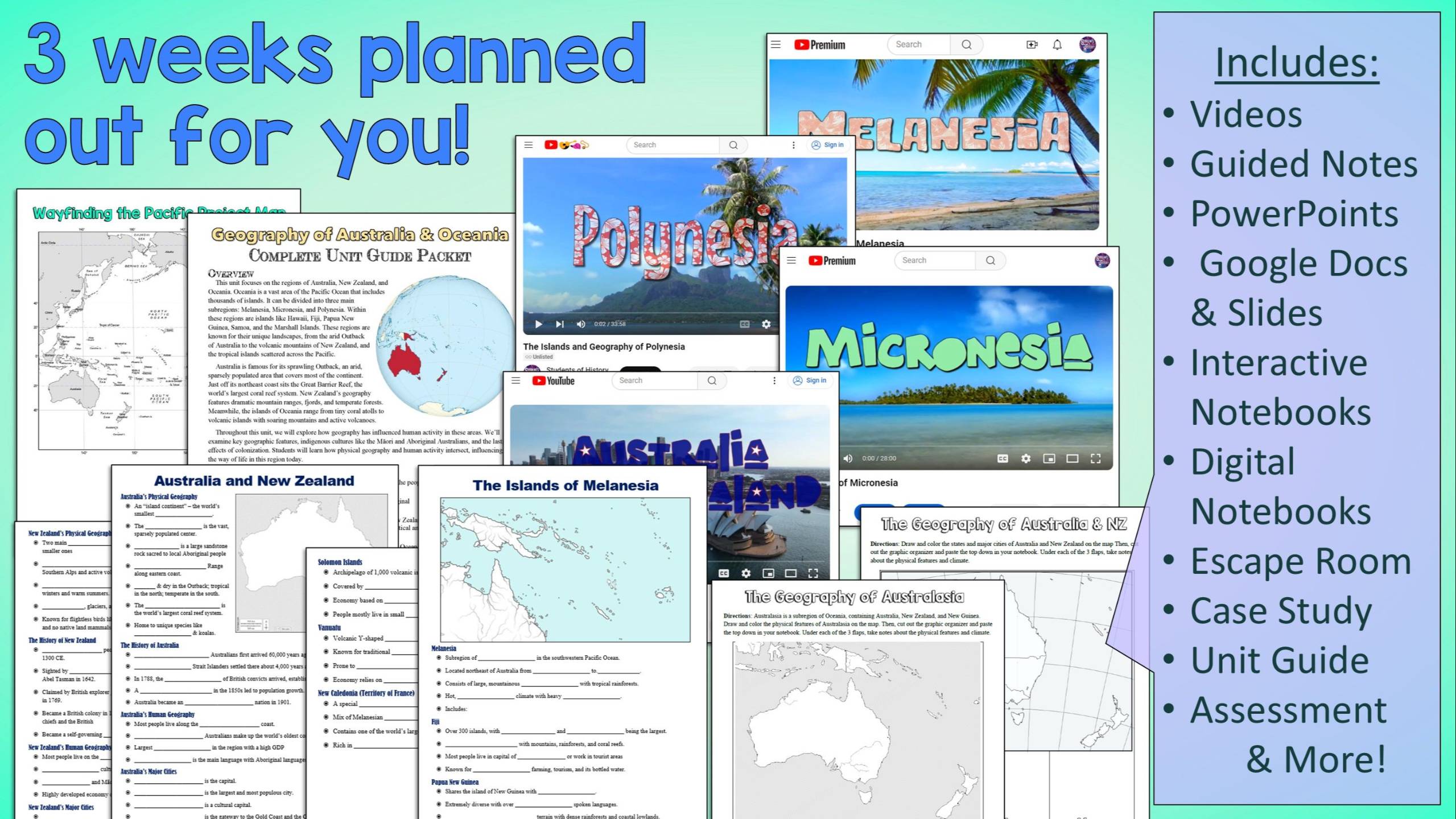Australia, Oceania, and the Pacific Islands