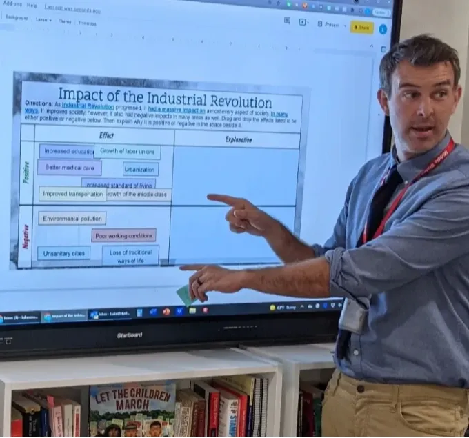 Digital learning activities for social studies. 