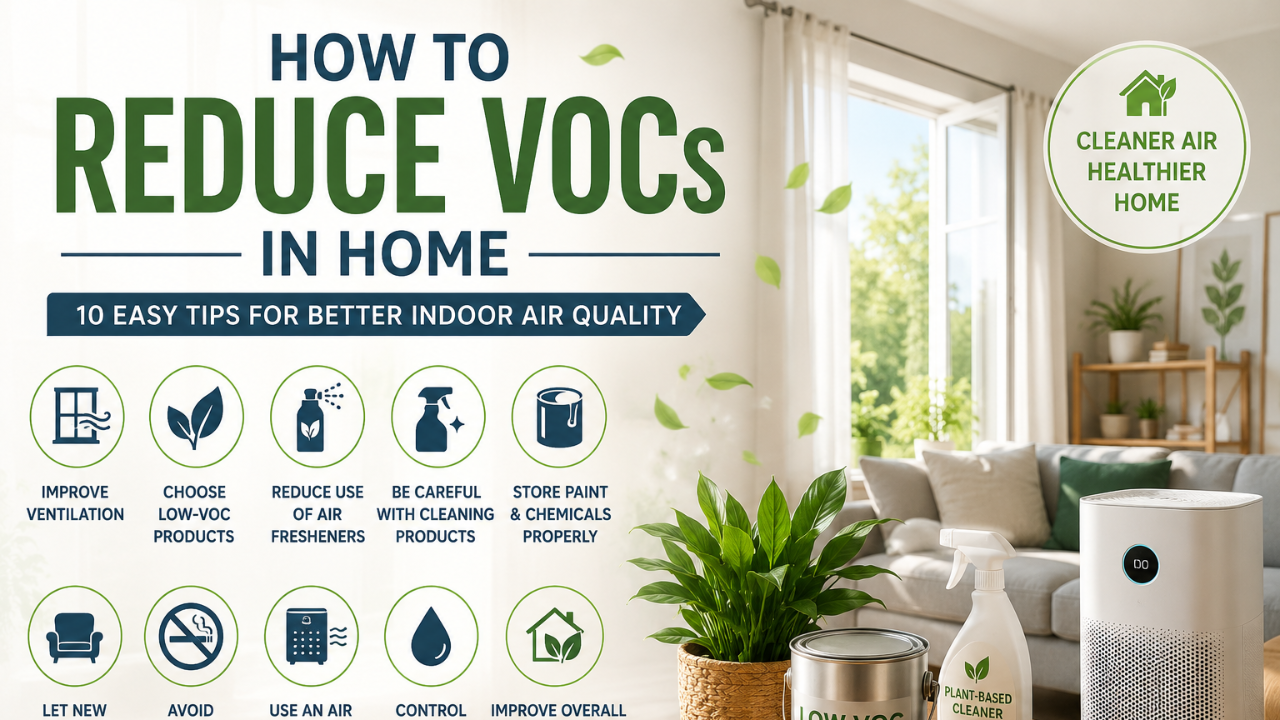 How to Reduce VOCs in Home