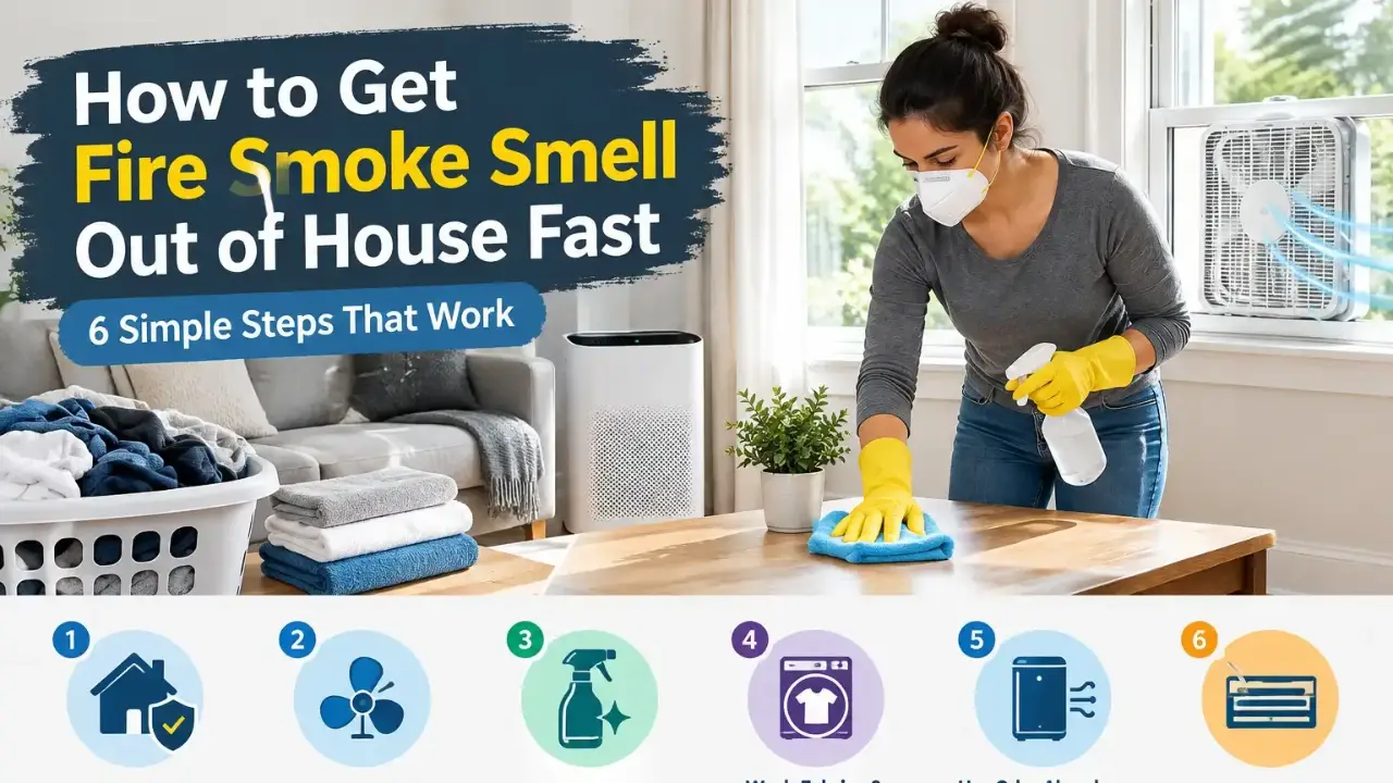How to Get Fire Smoke Smell Out of House Fast