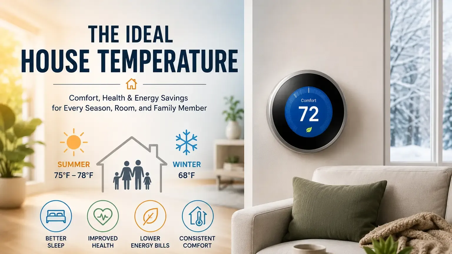 Ideal House Temperature