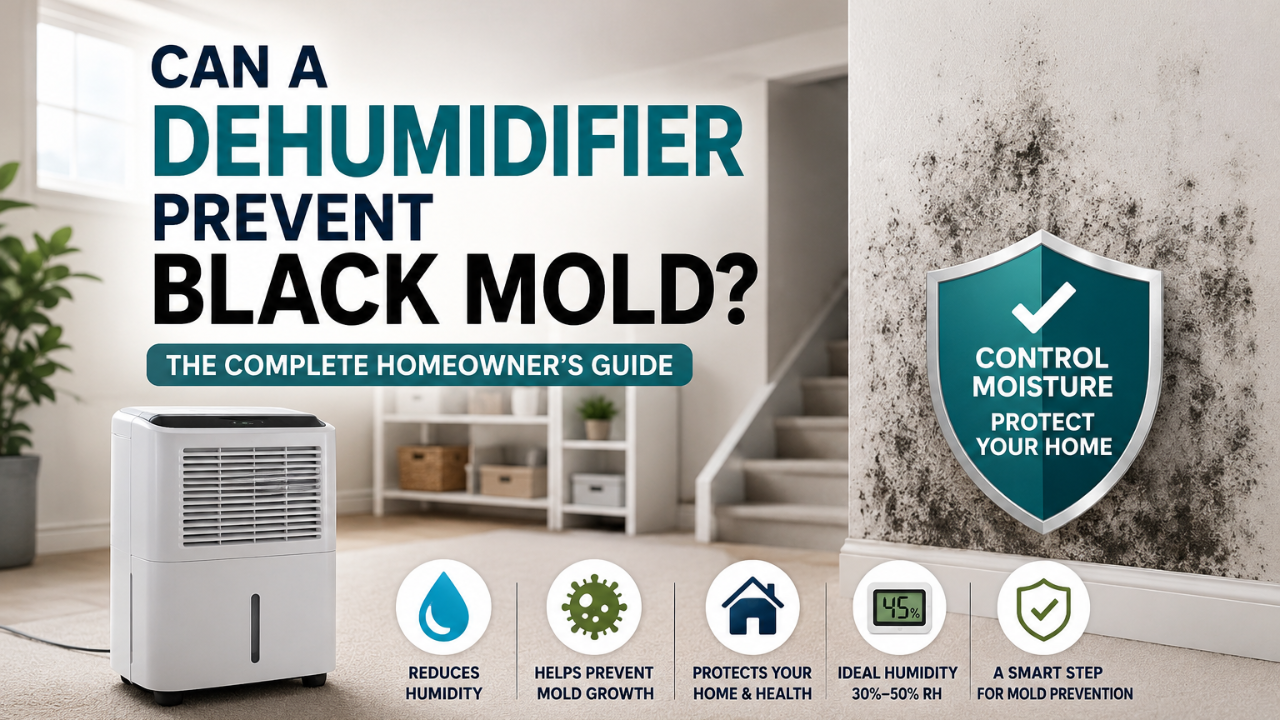 Can a Dehumidifier Prevent Black Mold