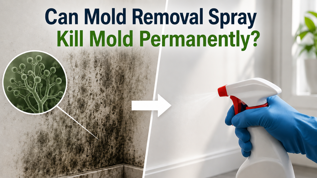 Can Mold Removal Spray Kill Mold Permanently