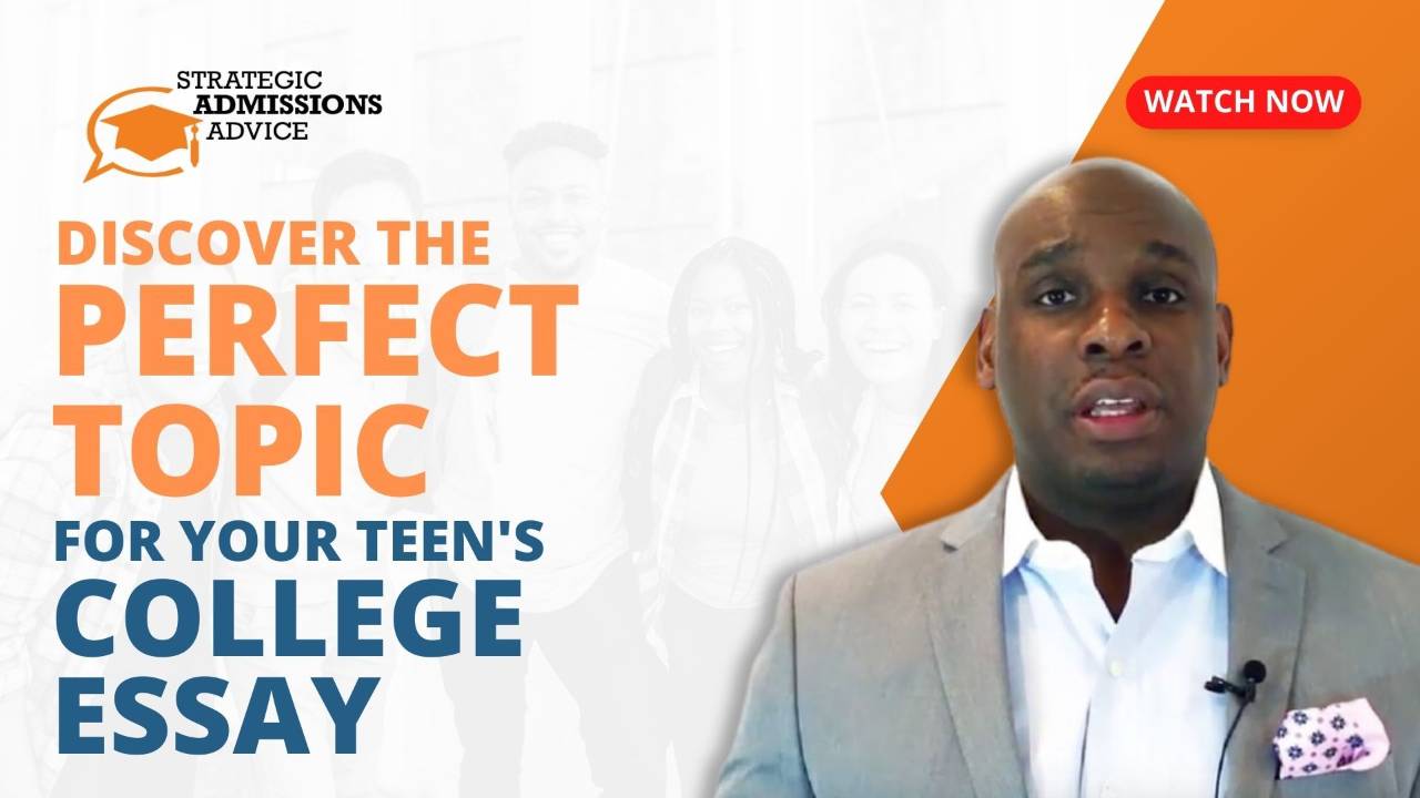 Discover the Perfect Topic for Your Teen's College Essay