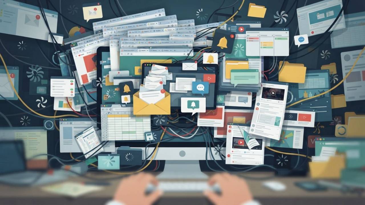 digital clutter