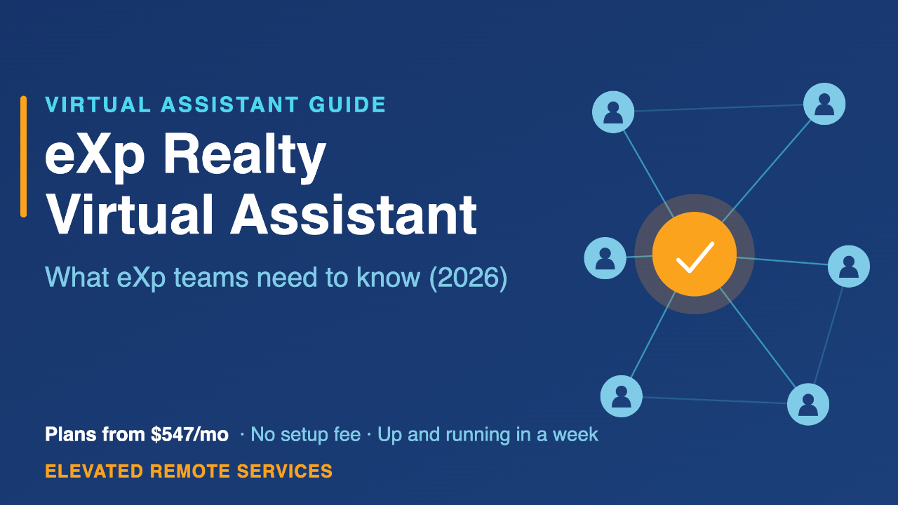 eXp Realty team working with a real estate virtual assistant