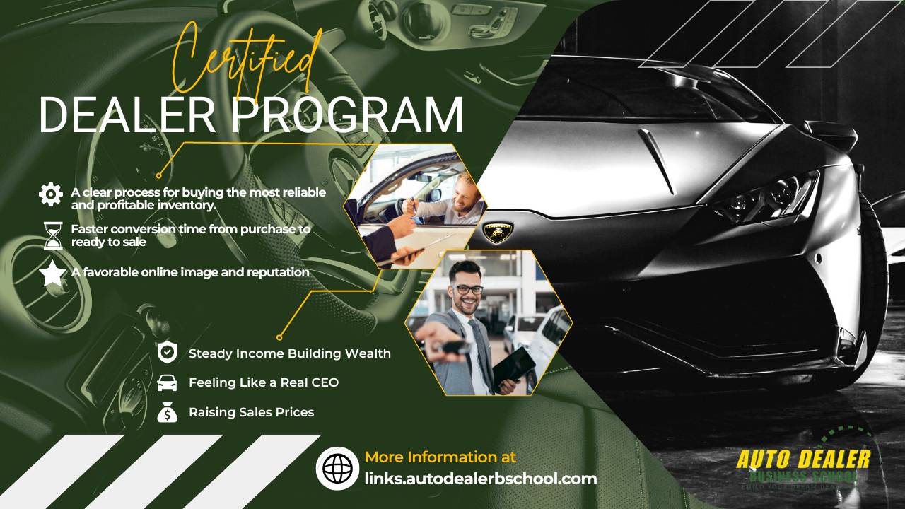 Absentee Owner Dealership Program