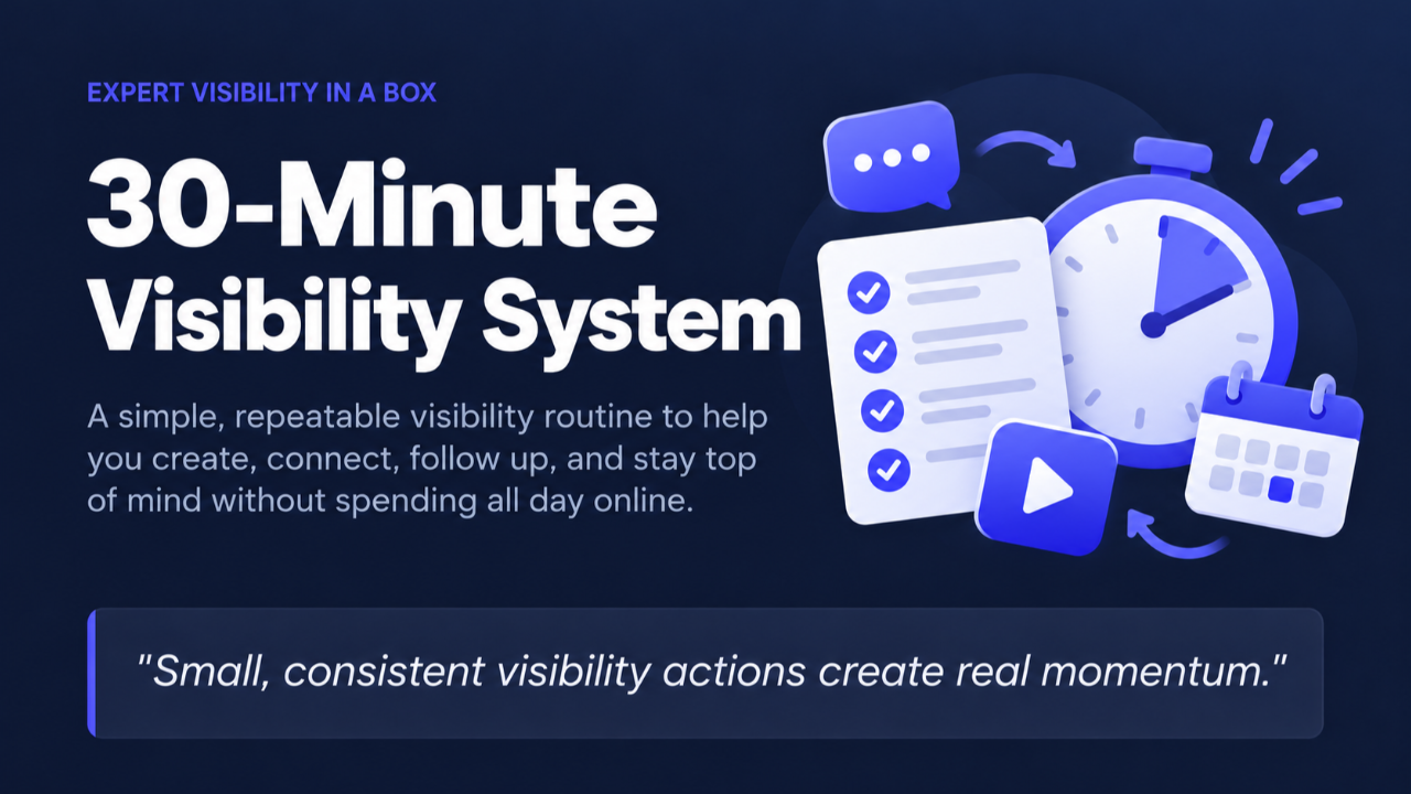 30-Minute Visibility System bonus