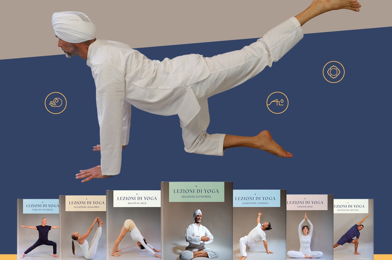 I volumi della collana Lezioni di Yoga
