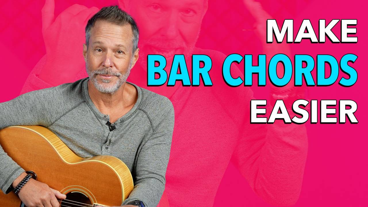 3 Quick Ways to Make Bar Chords Easier
