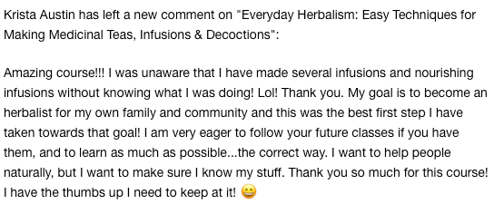 testimonial block