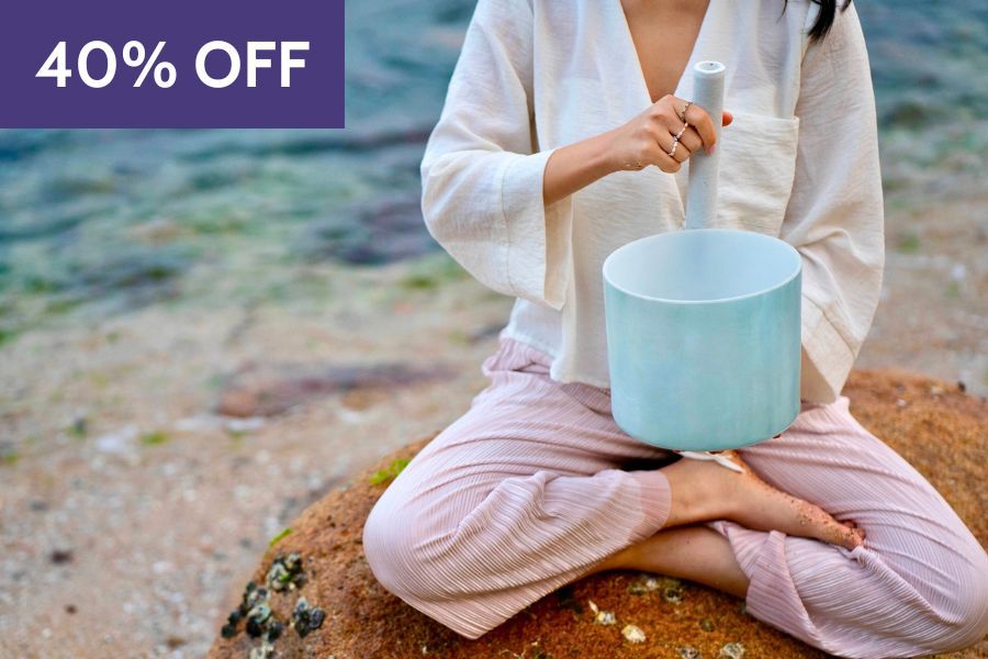 Sound Healing with crystal singing bowls course