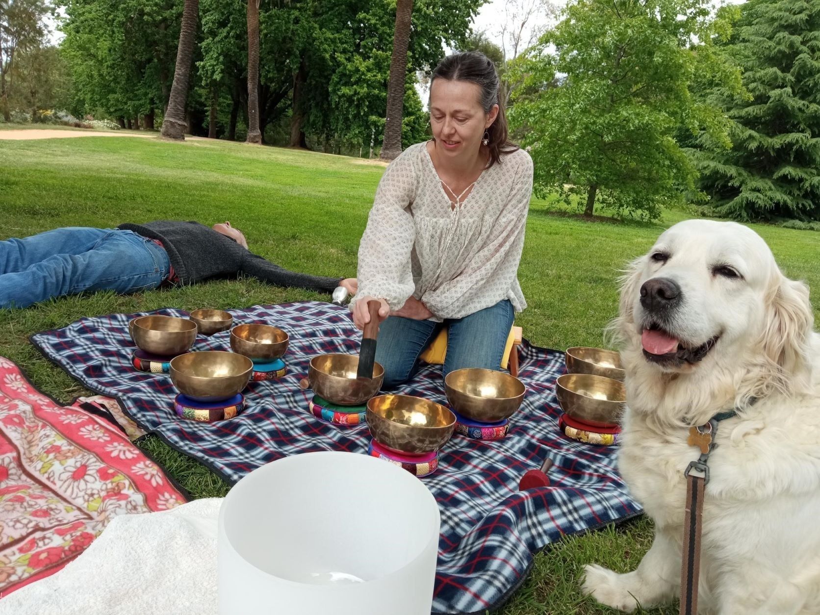 Nina Hakamies - Sound Healing in Castlemaine, Victoria, Australia