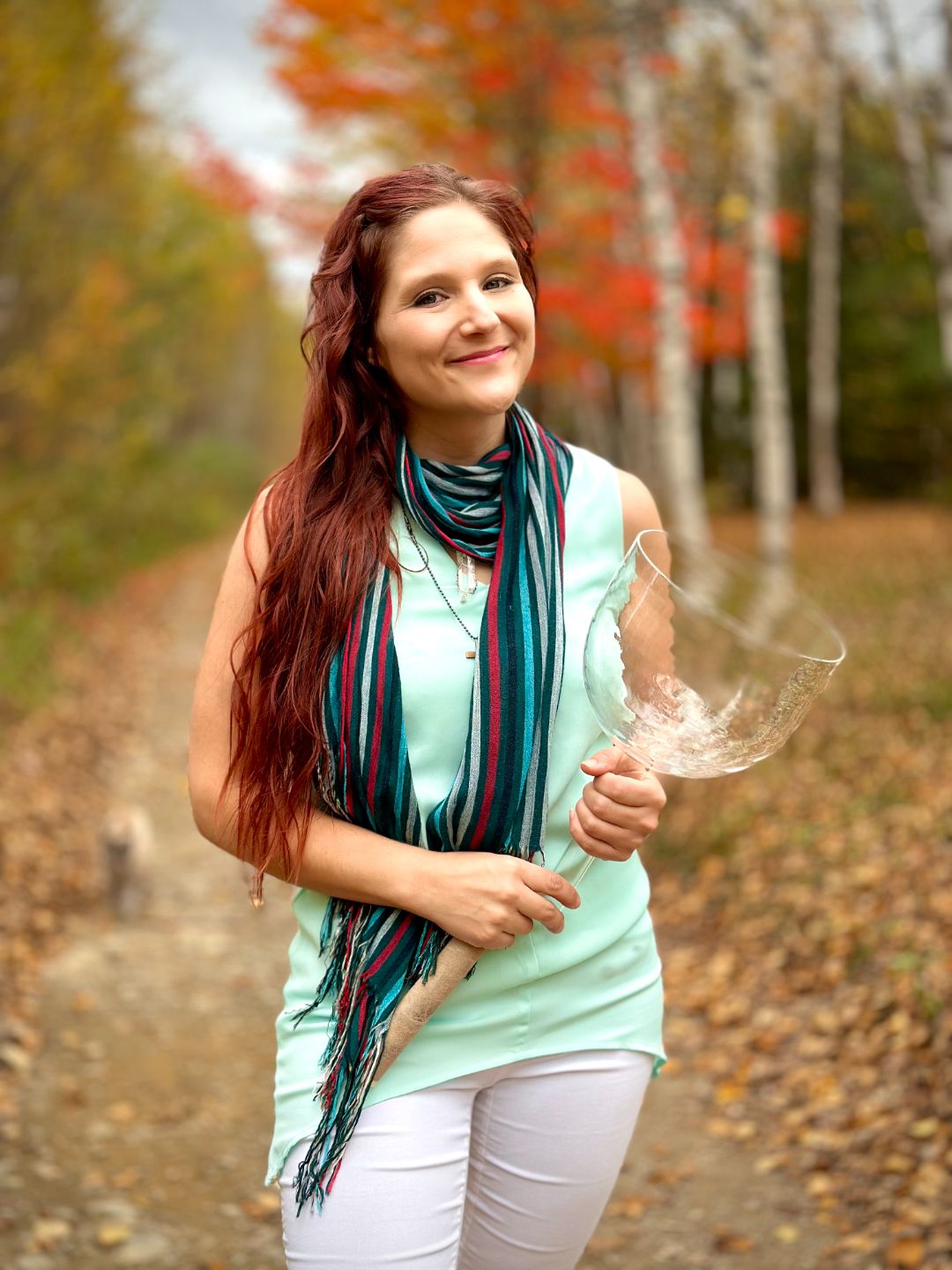 Sound healing in Grand Falls, Canada