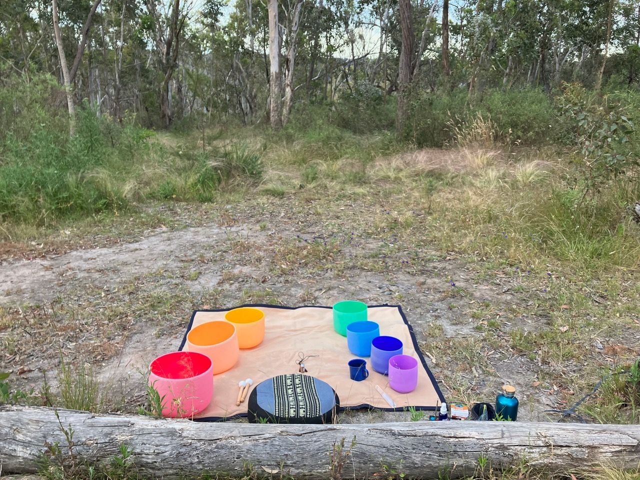 Sound healing in Bellingen, Australia